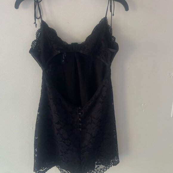 New! For Love & Lemons Creamsicle Lace Slip Dress Medium 37855 - Picture 3 of 11